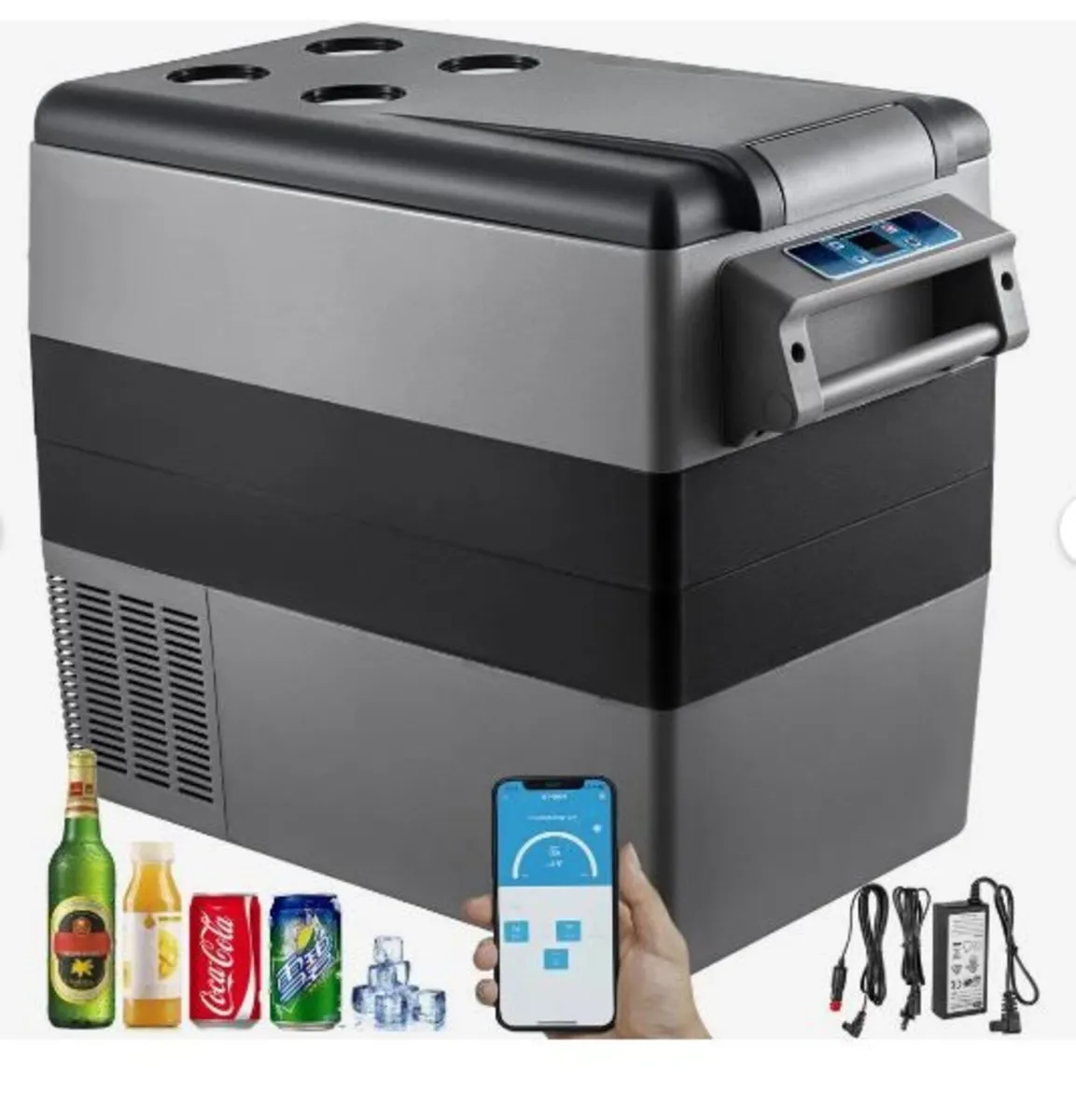 Car Refrigerator 55L Compressor Portable Small - Image 2