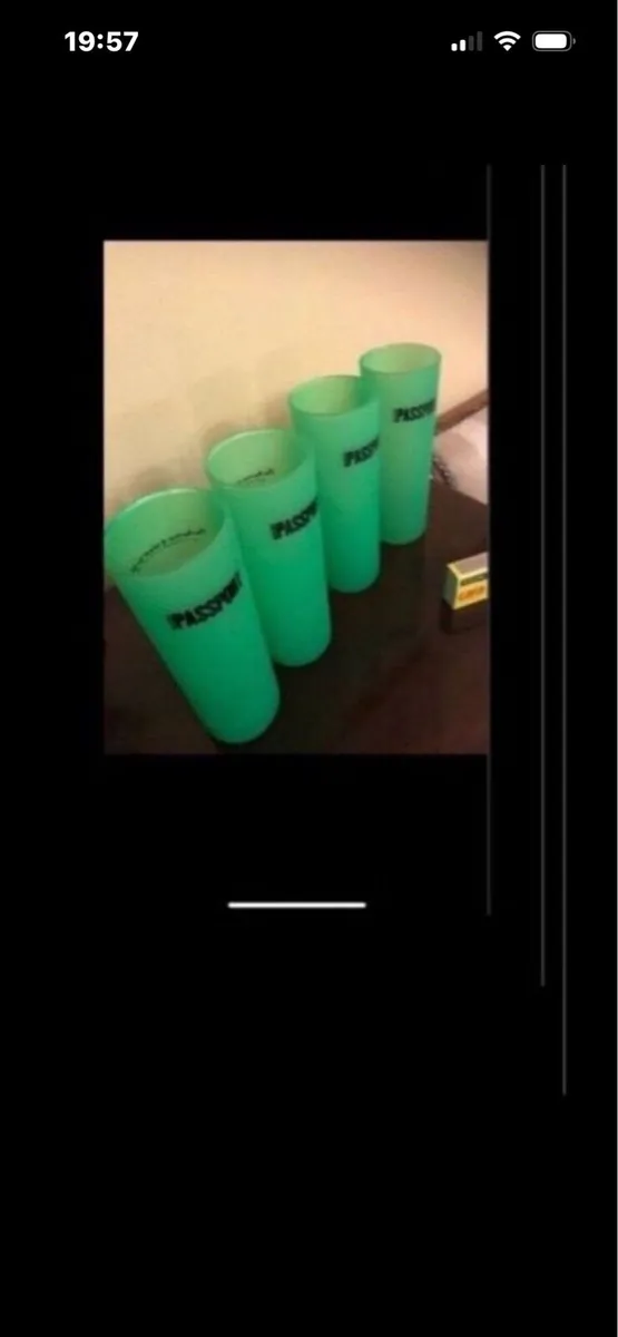 Rare Passport Scotch Whisky Glasses (4) - Image 3