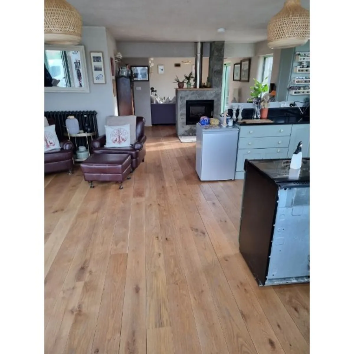 Solid Oak Wide Board Flooring - Image 2