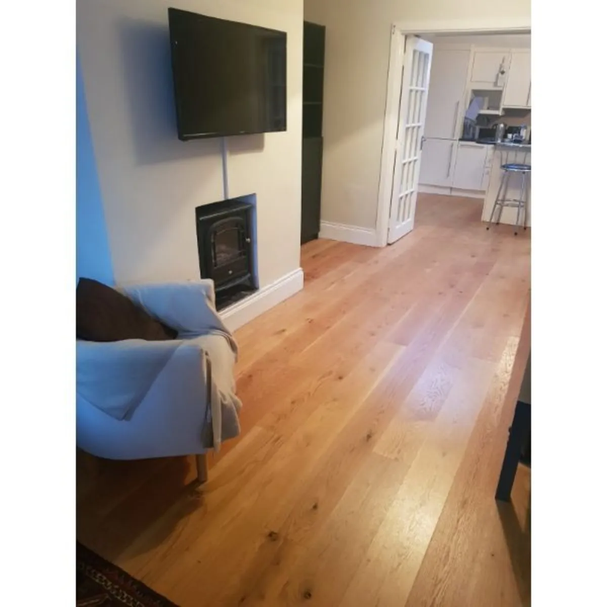 Solid Oak Wide Board Flooring - Image 3