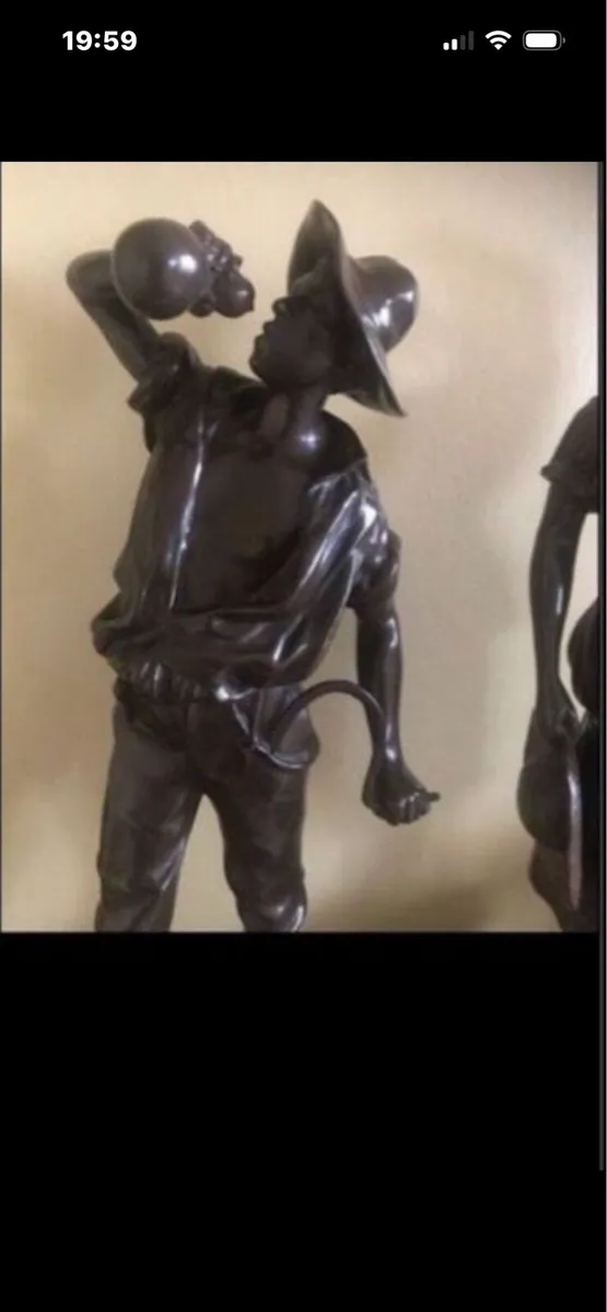 Antique Bronze statues - Image 3