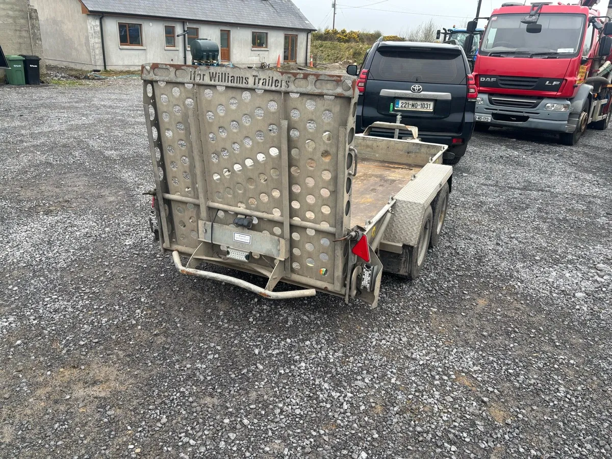 Ivor Williams 9x4 plant trailer - Image 2
