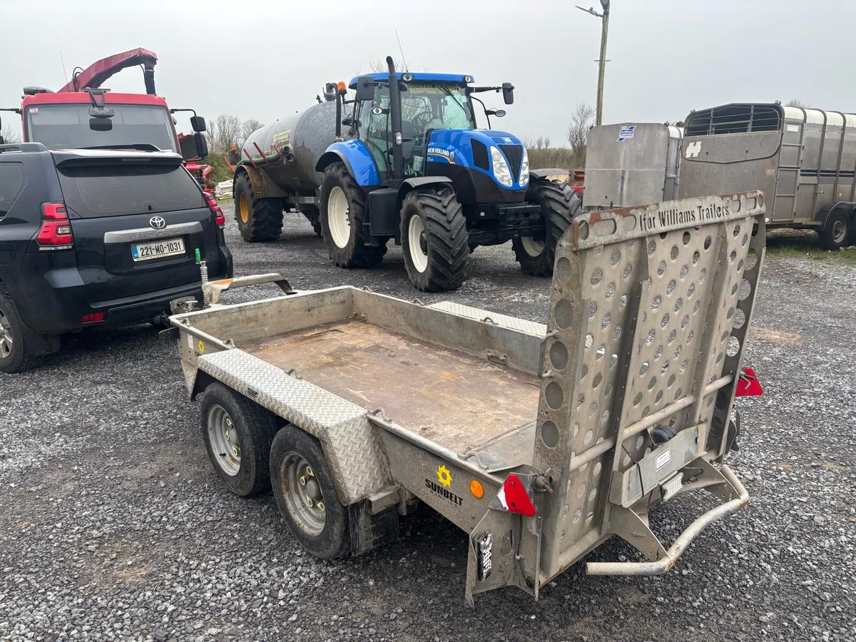 Ivor Williams 9x4 plant trailer - Image 1