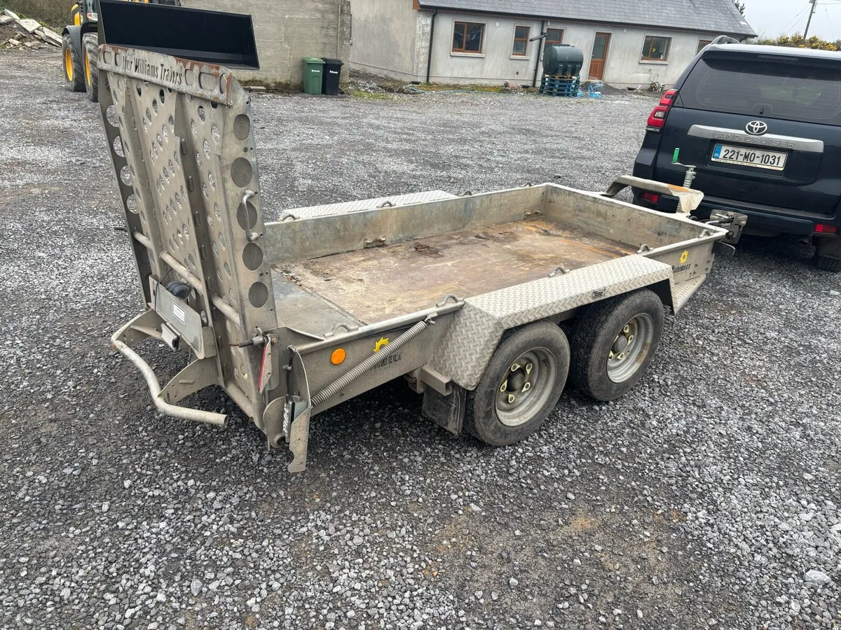 Ivor Williams 9x4 plant trailer - Image 3