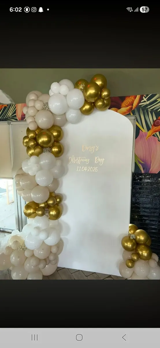 Flower wall and displays - Image 1