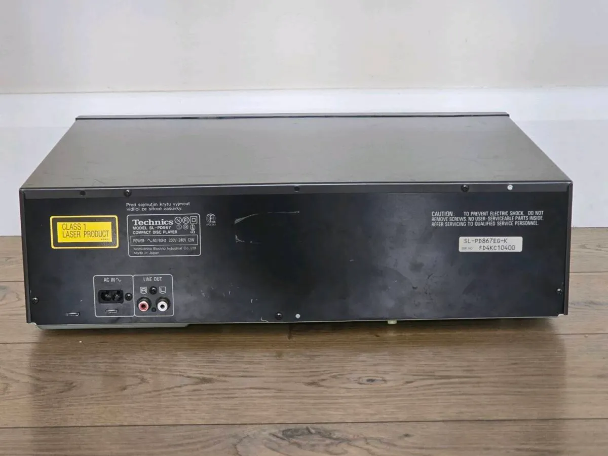 Technics 5 Disc CD Changer (SL-PD867) - Image 2