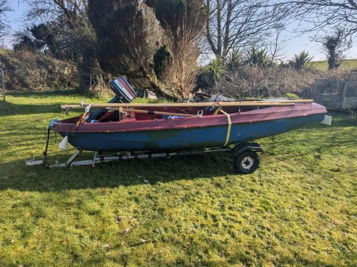 14th dinghy (Skipper) with 4HP engine - Image 1