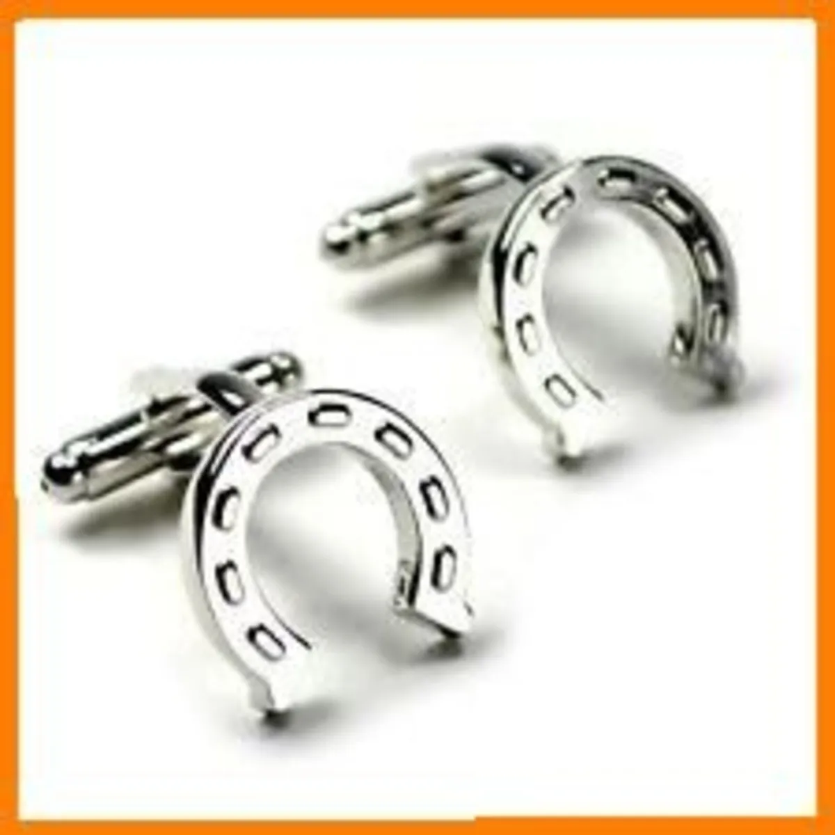 The Horse Shoe- Links For Men, Free Post - Image 1
