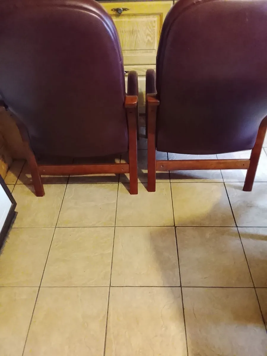 Brogan leather chairs - Image 3