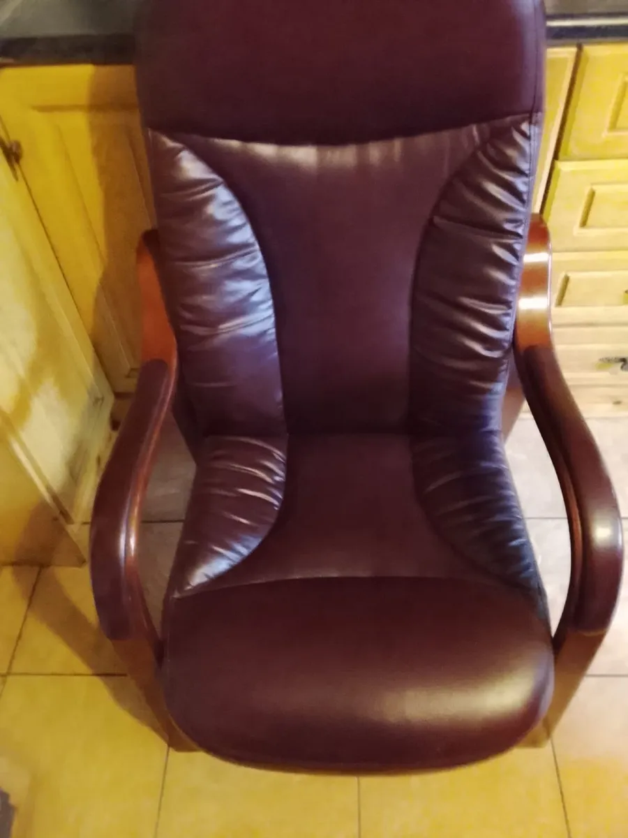 Brogan leather chairs - Image 2
