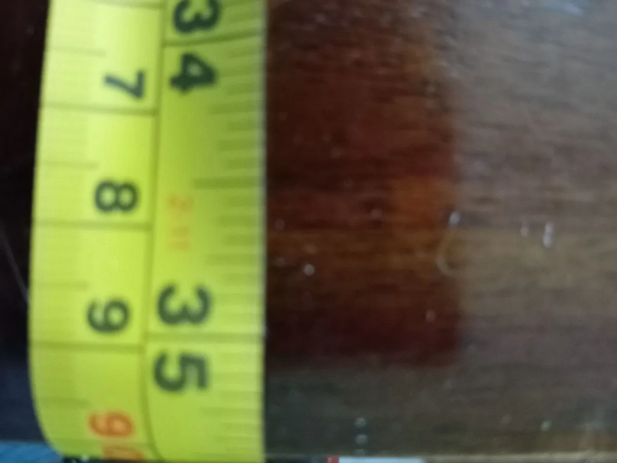 Dining room /kitchen table and six chairs - Image 3