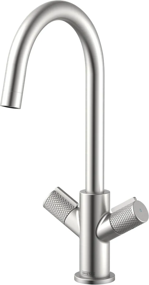 Fern Kitchen Tap - Swivel spout Two Handle - Image 3