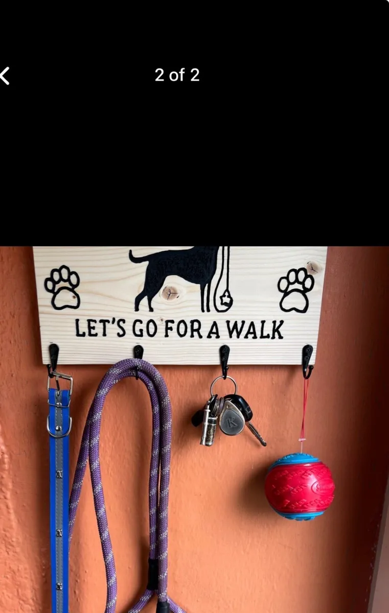 Let’s  Go For A Walk Lead Hanger - Image 3