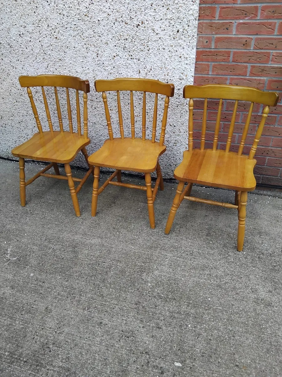 3 kitchen chairs