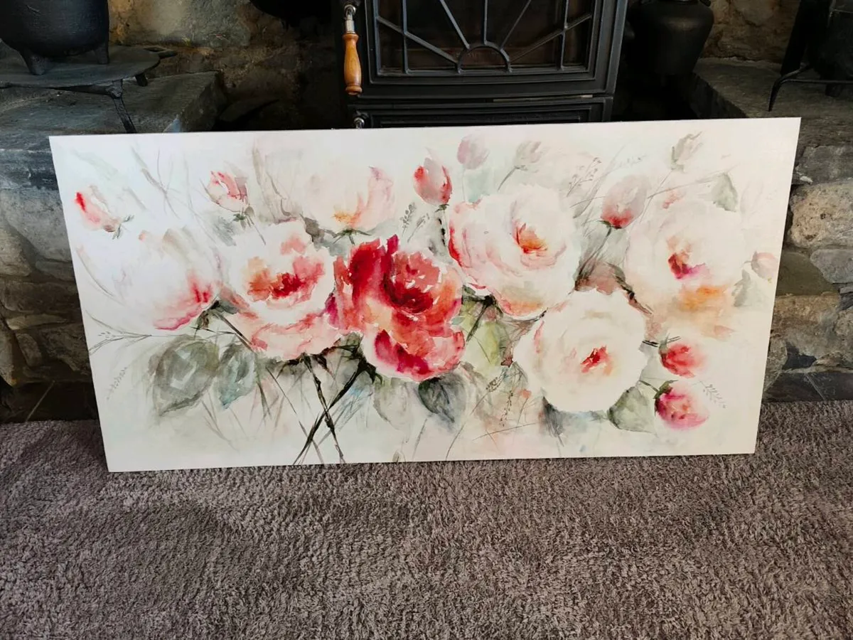 Canvas - Rose Picture - Image 2