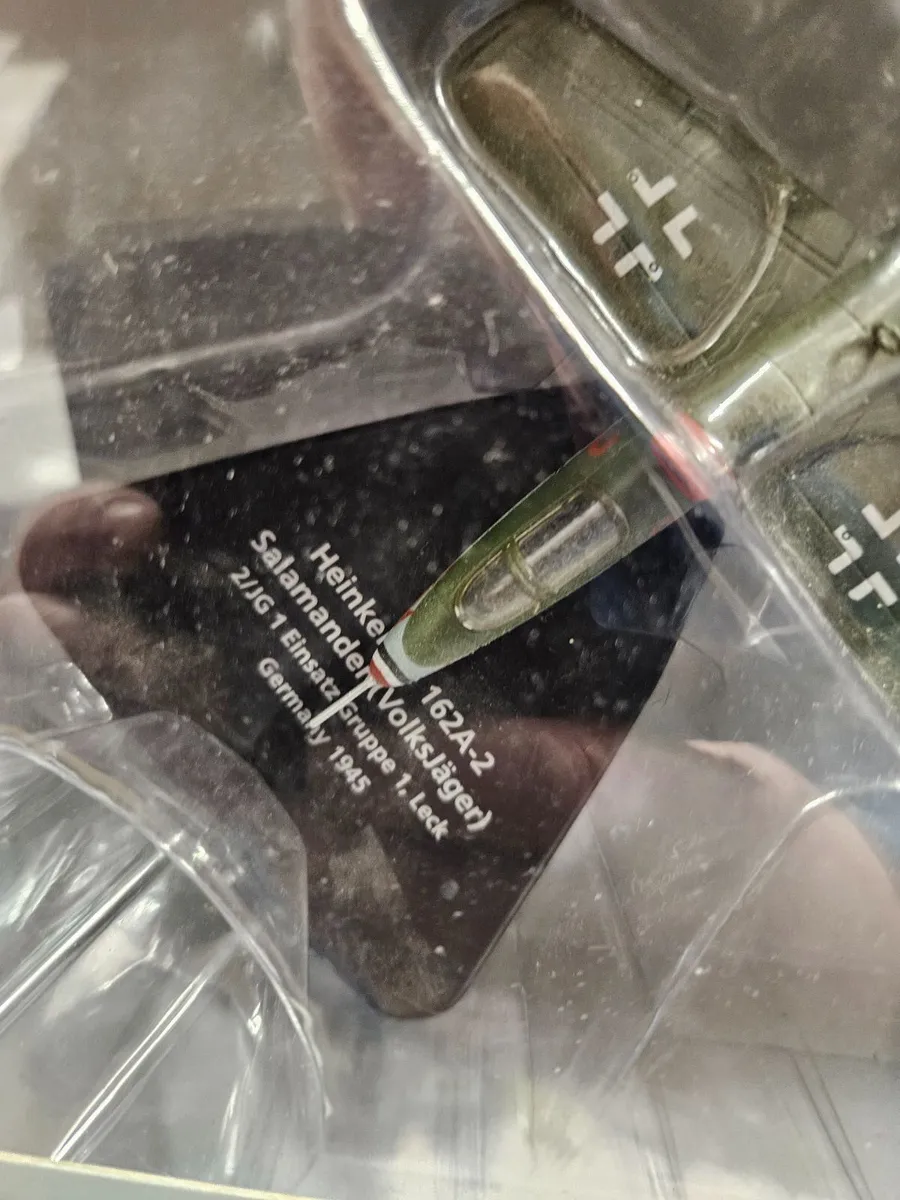 Corgi Oxford German WW2 162A Jet Fighter - Image 1