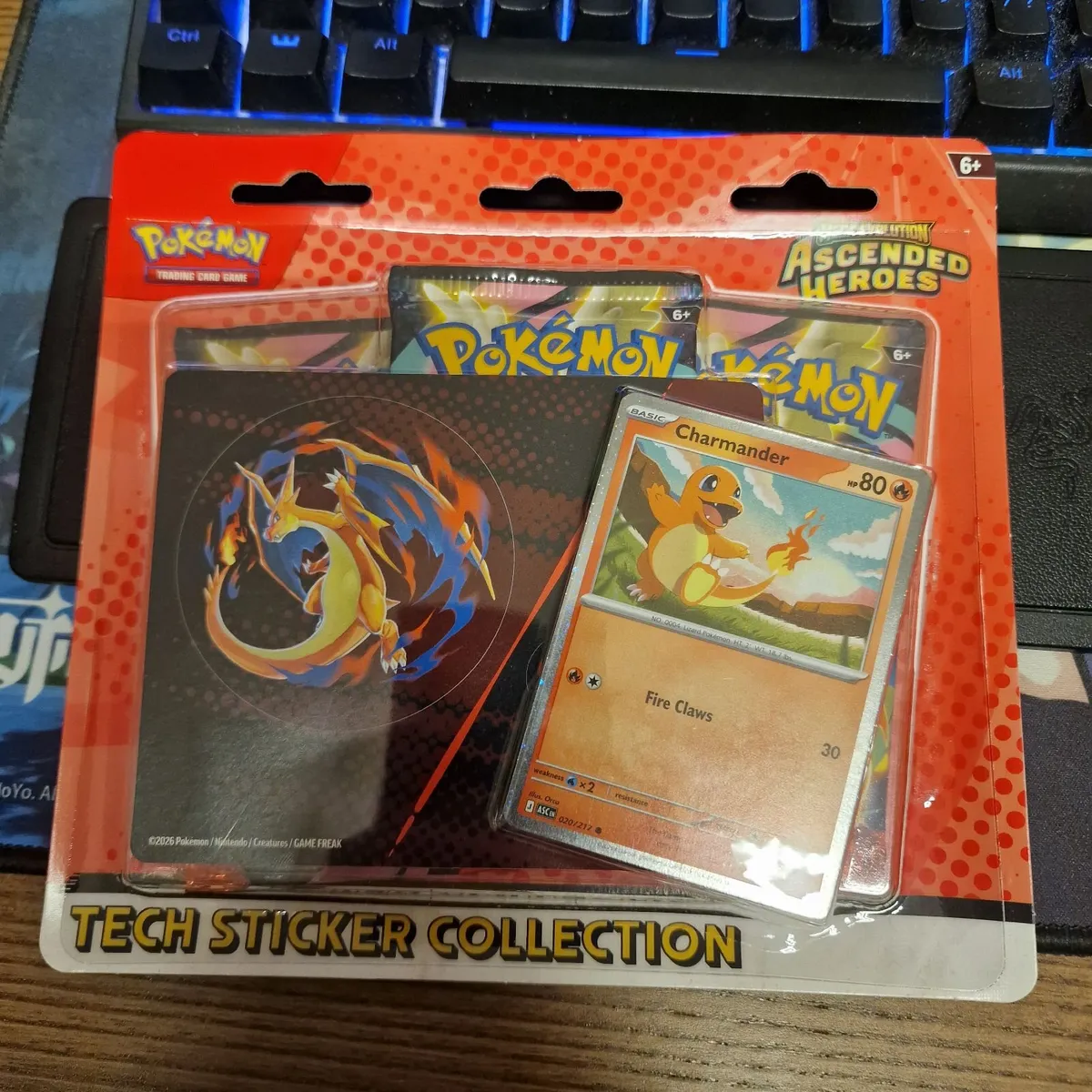 Pokemon ascended heroes tech sticker collection