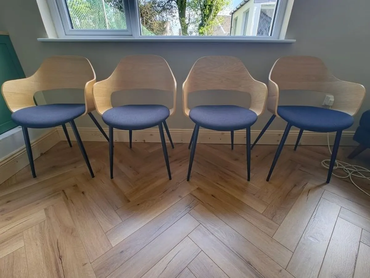 Dining Table & 4 Chairs - Image 3