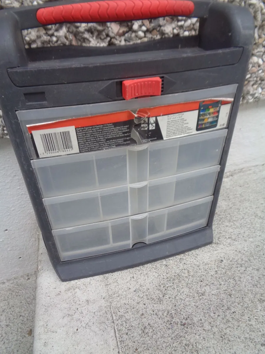 Flip Bin Small Parts Organizer for Sale - Image 1