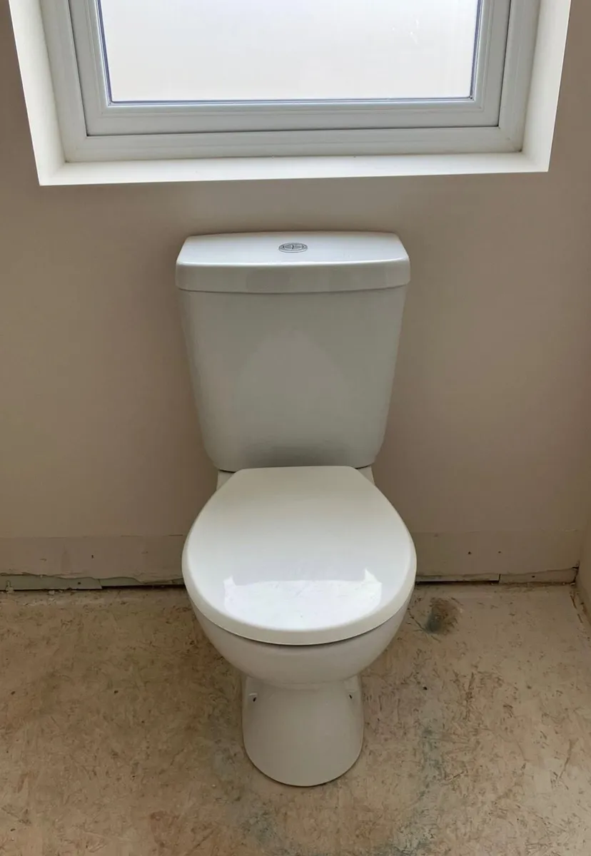 New Toilet and Pedestal Basin - Image 1