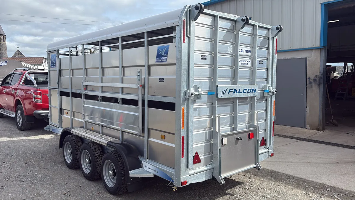New Falcon 14x6 Tri Axle With Decks - Image 1