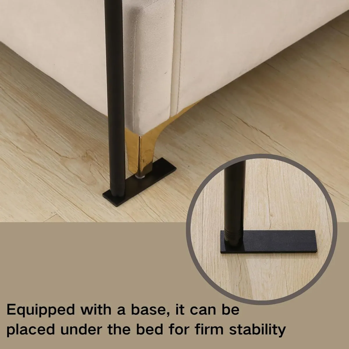 Bed Canopy Frame W200xL200xH200 cm Four Corners - Image 2