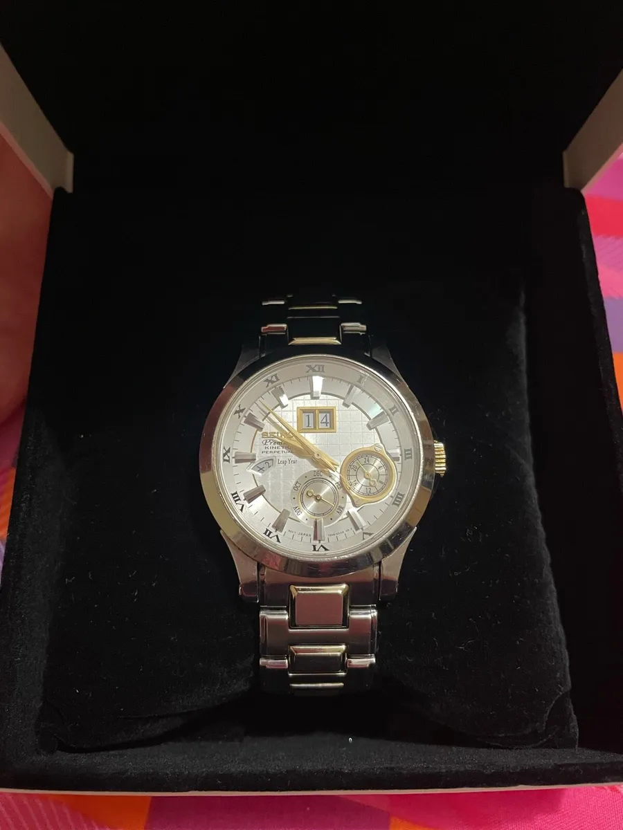 Seiko Premier Kinetic Perpetual Watch - Image 2