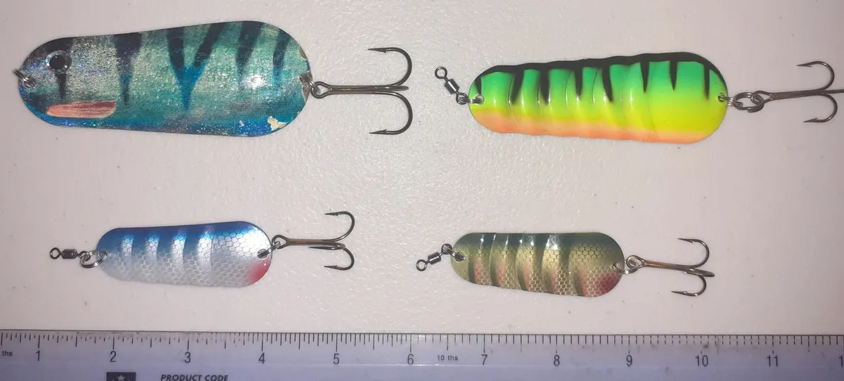 Pike spoon lures 4 number
