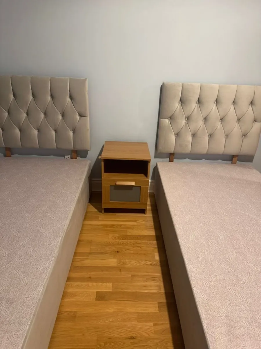 Single Bed Bases & Headboard - Image 2
