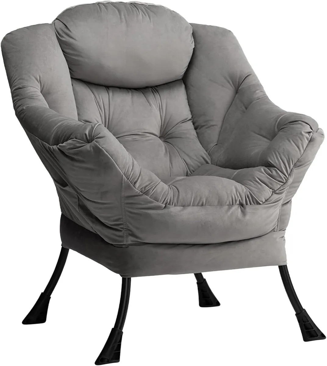 Armchair Chairs Living Room Reading Chair Velvet - Image 1