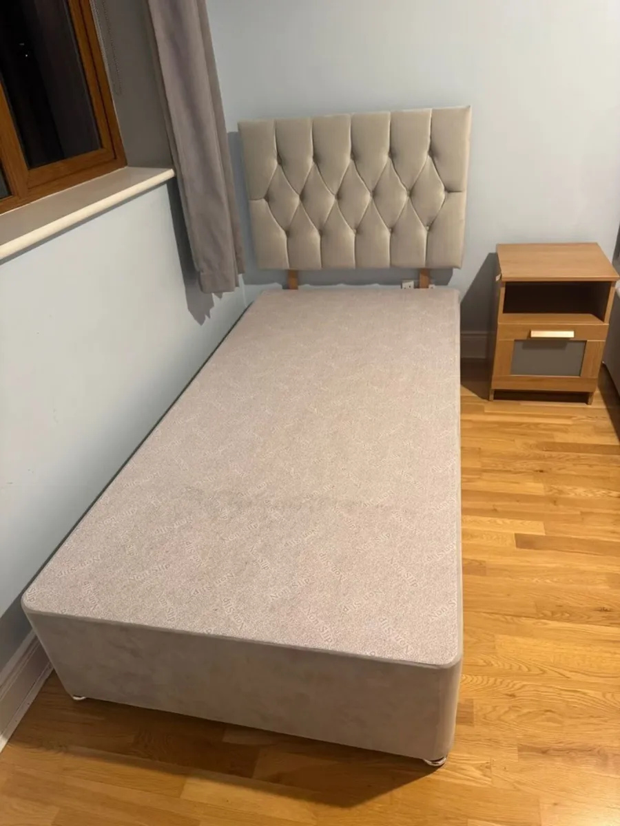 Single Bed Bases & Headboard - Image 3