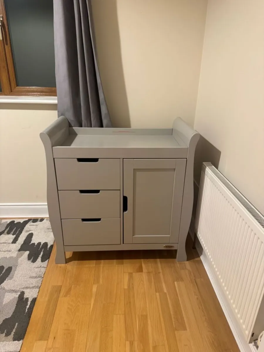 Baby Changing Table and Wardrobe - Image 1