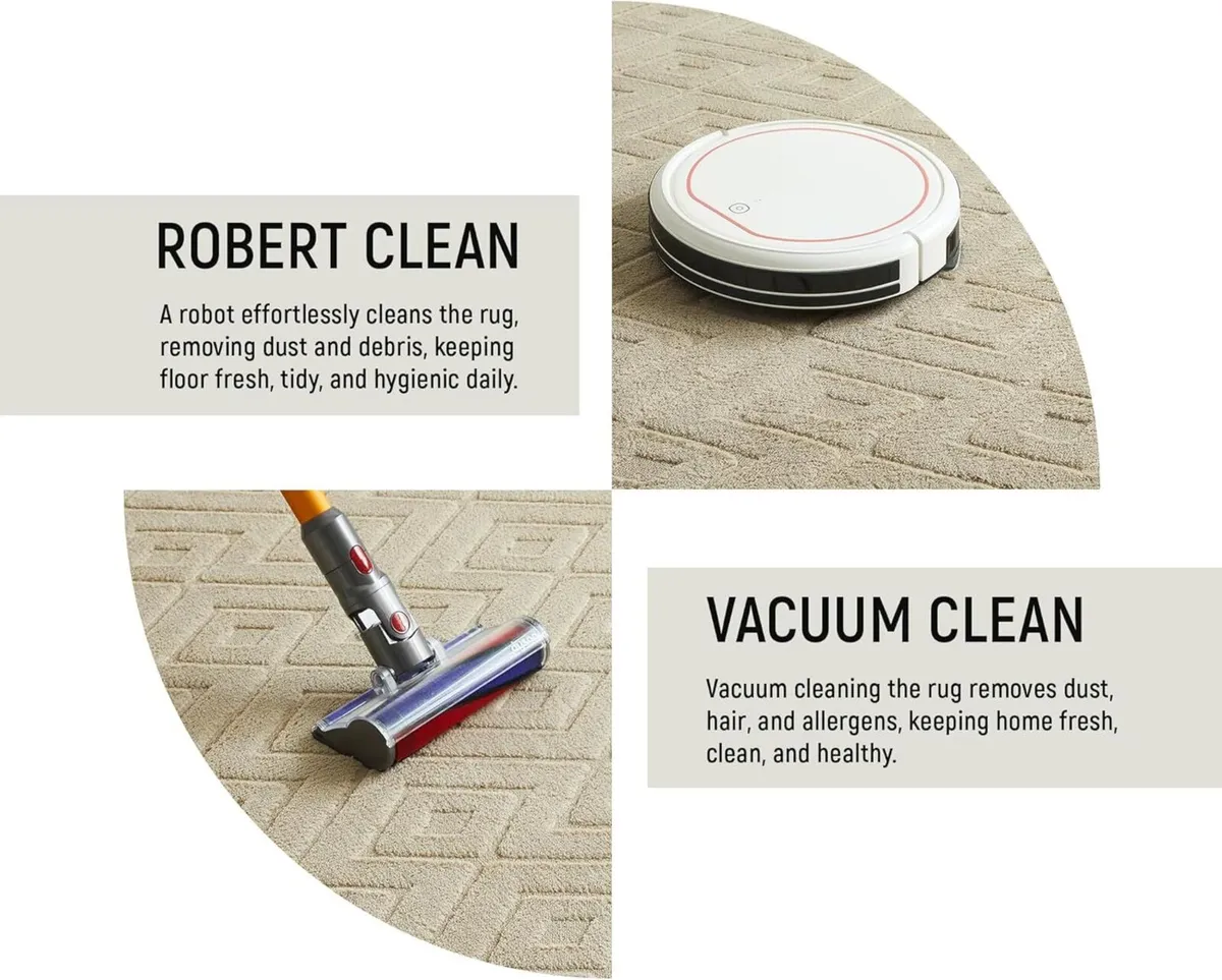 Rugs Living Room Large 160x230 cm – 100% Polyester - Image 4