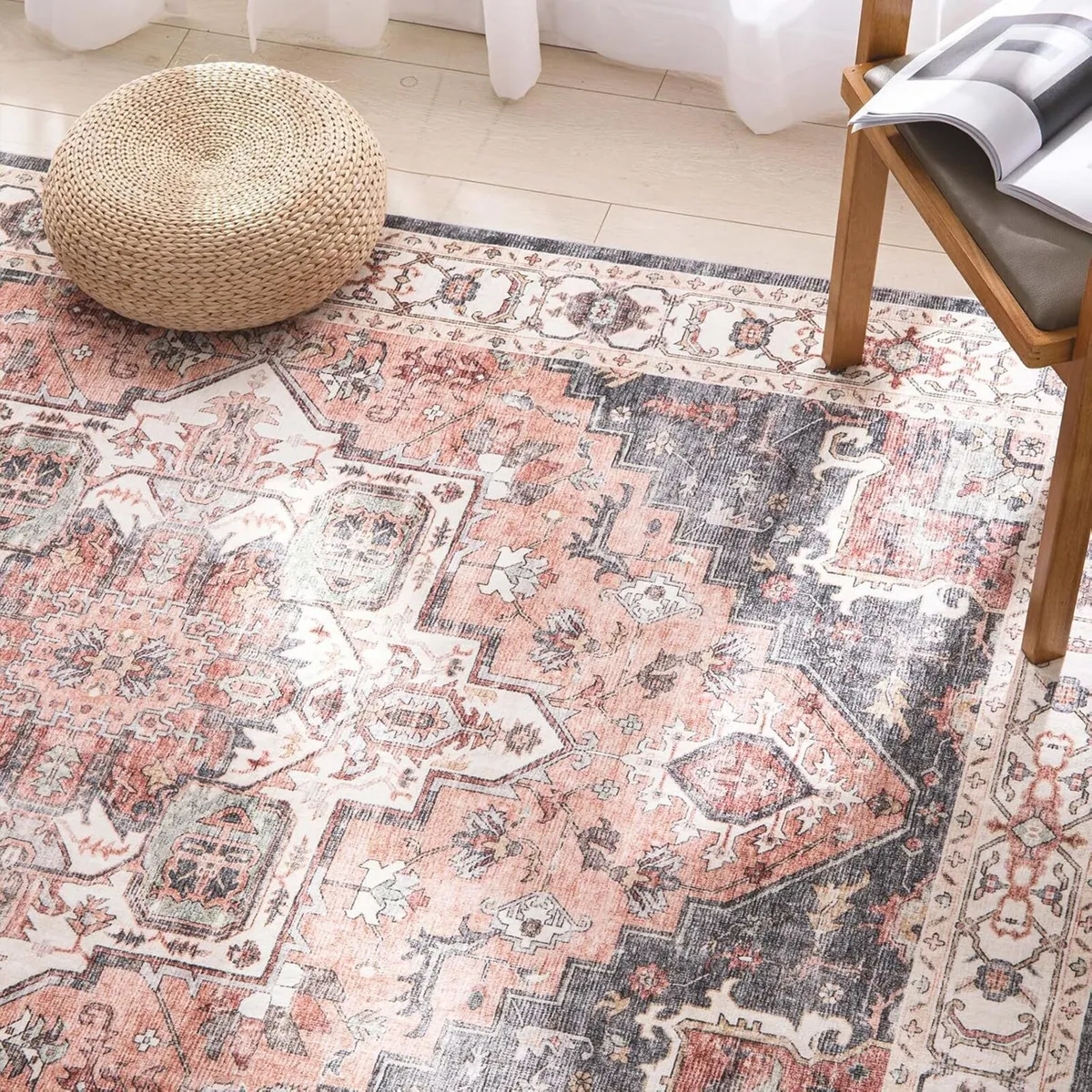 Hallway Runner Rug 150x210cm Non Slip Long Carpet - Image 3