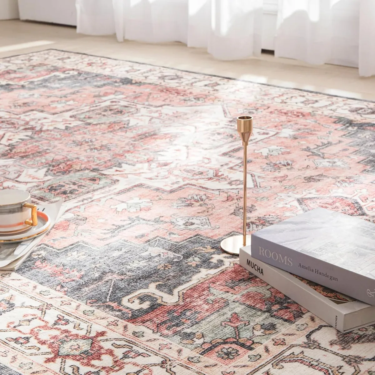 Hallway Runner Rug 150x210cm Non Slip Long Carpet - Image 4