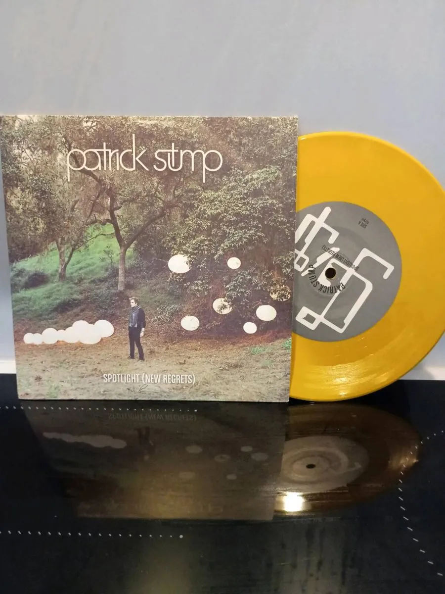 Patrick Stump 7" Vinyl Single Double A side - Image 3