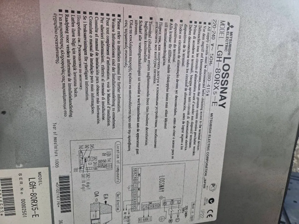 Mitsubishi heat recovery ventilation - Image 3