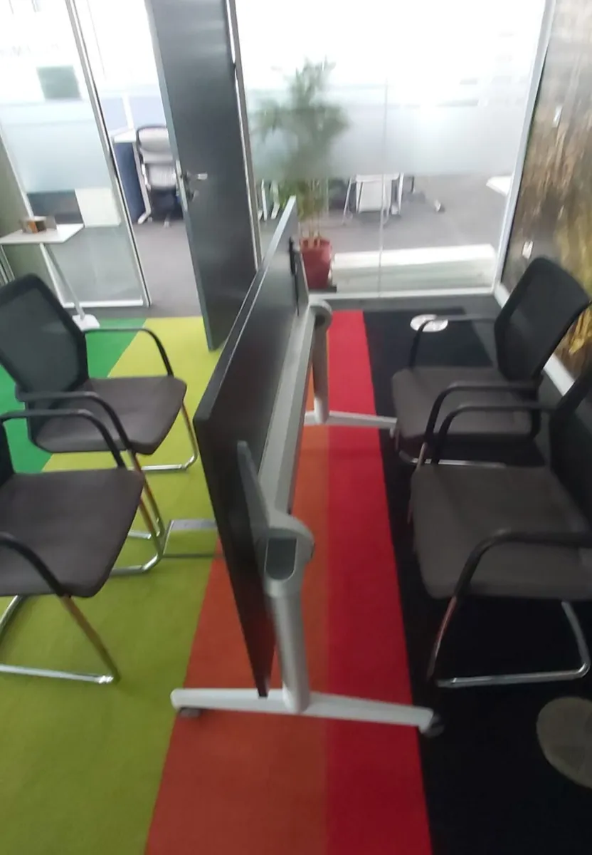 Steelcase Folding Tables and Orangebox Chairs - Image 2