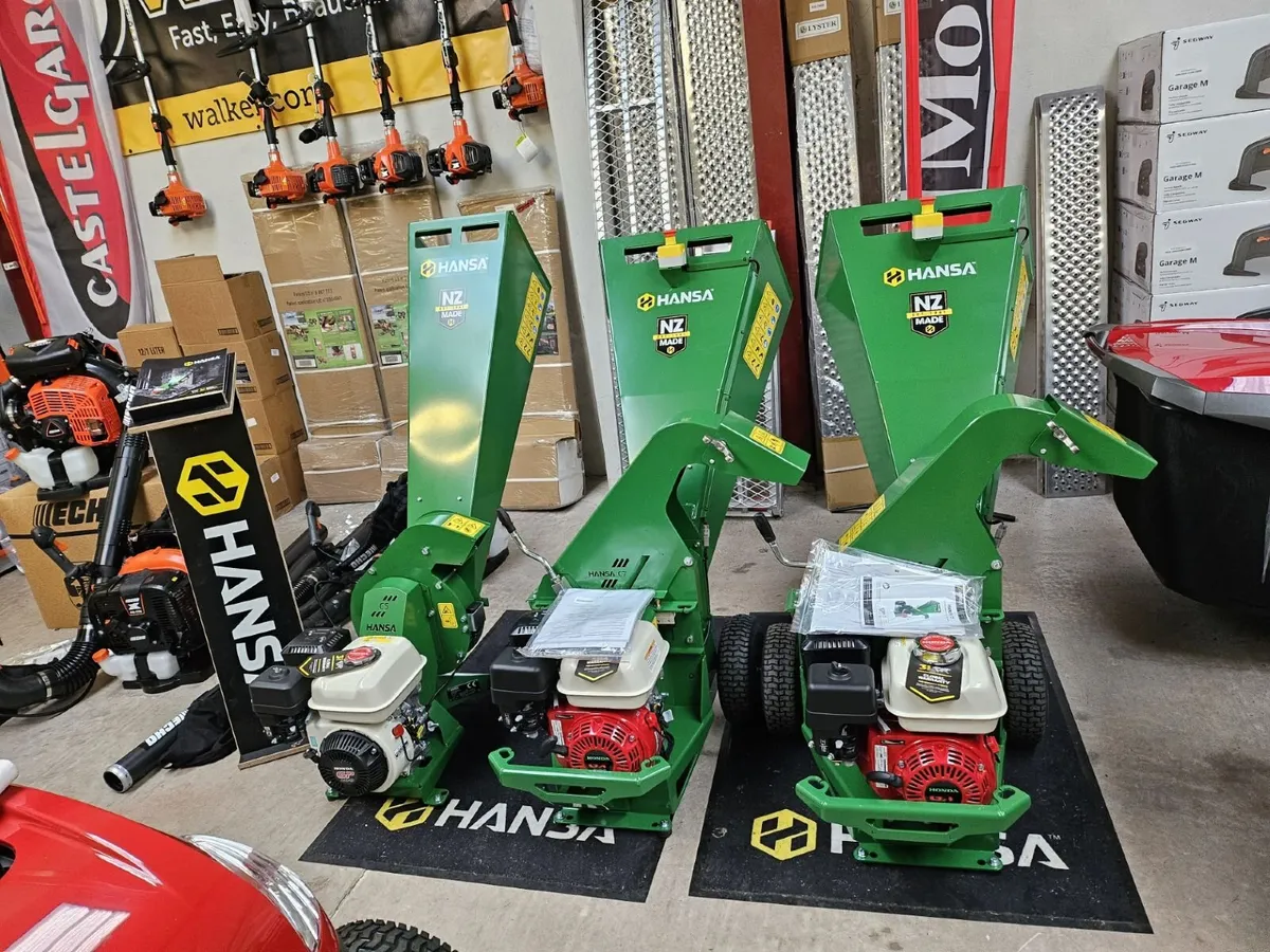 Hansa C5 Wood chipper - 60mm capacity - Image 2