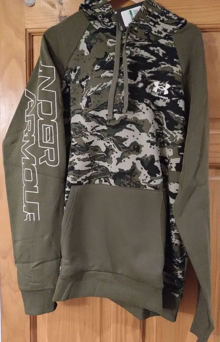Under Armour Camo Hoodie L New - Image 1