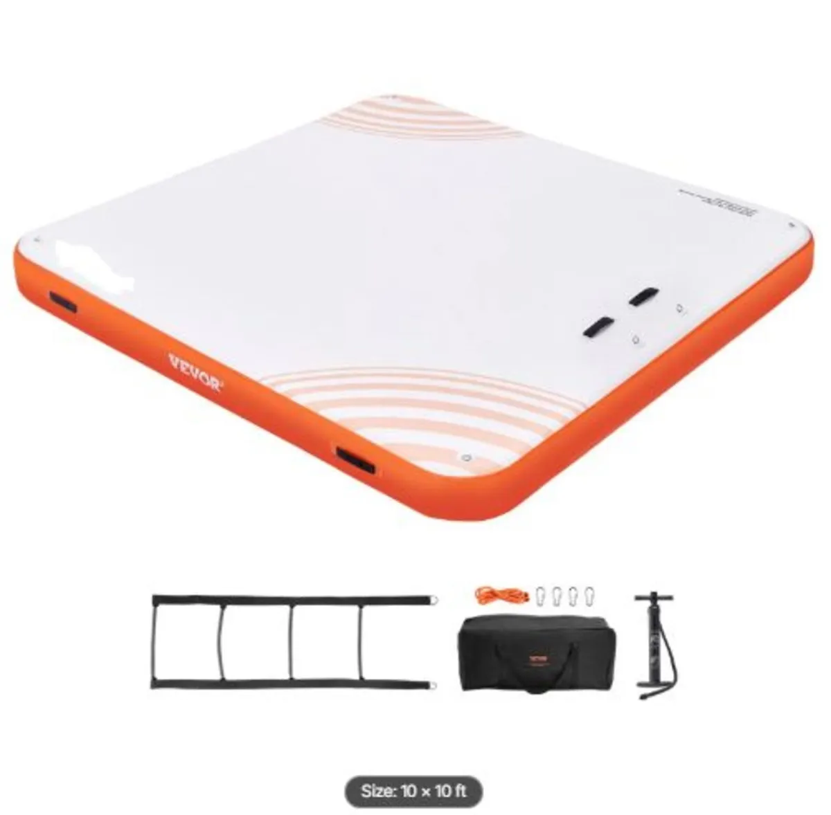 Inflatable Floating Dock, 10 x 10FT Inflatable - Image 1