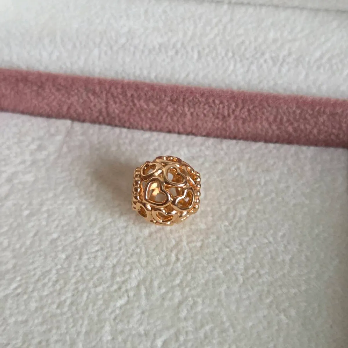 Pandora hearts charm rose gold - Image 2