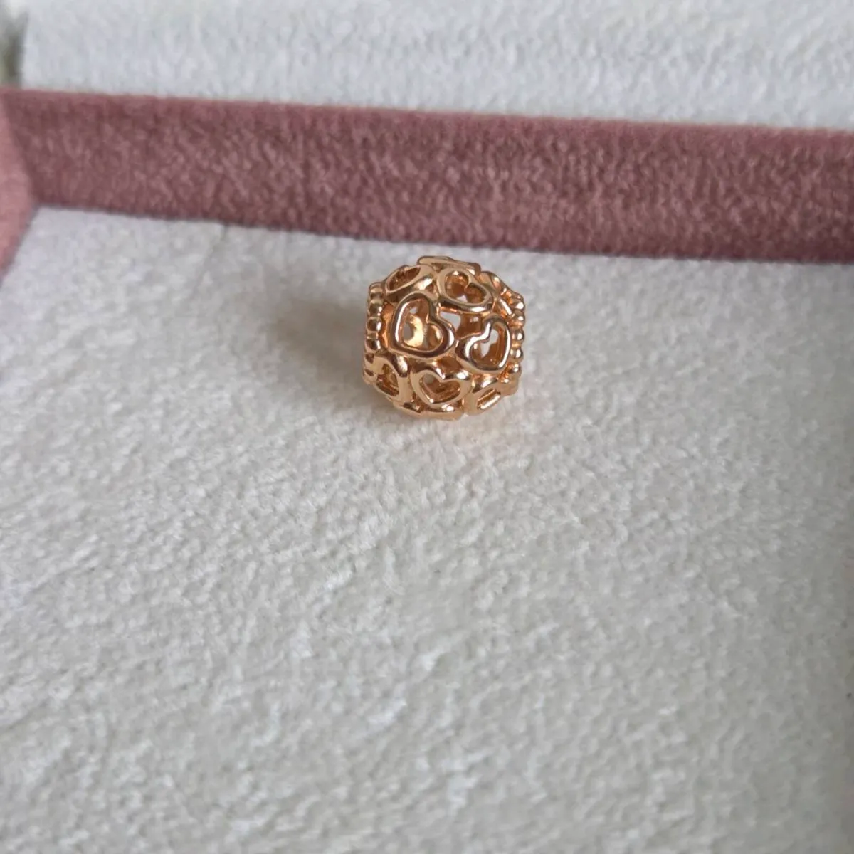 Pandora hearts charm rose gold - Image 3