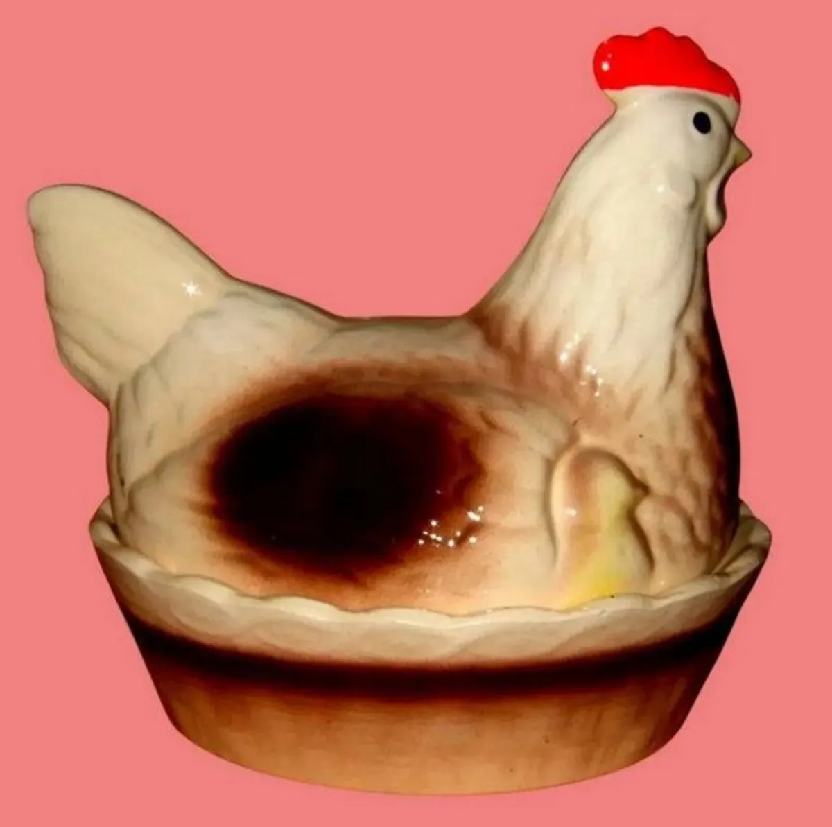 Vintage Ceramic Egg Crock - Image 1