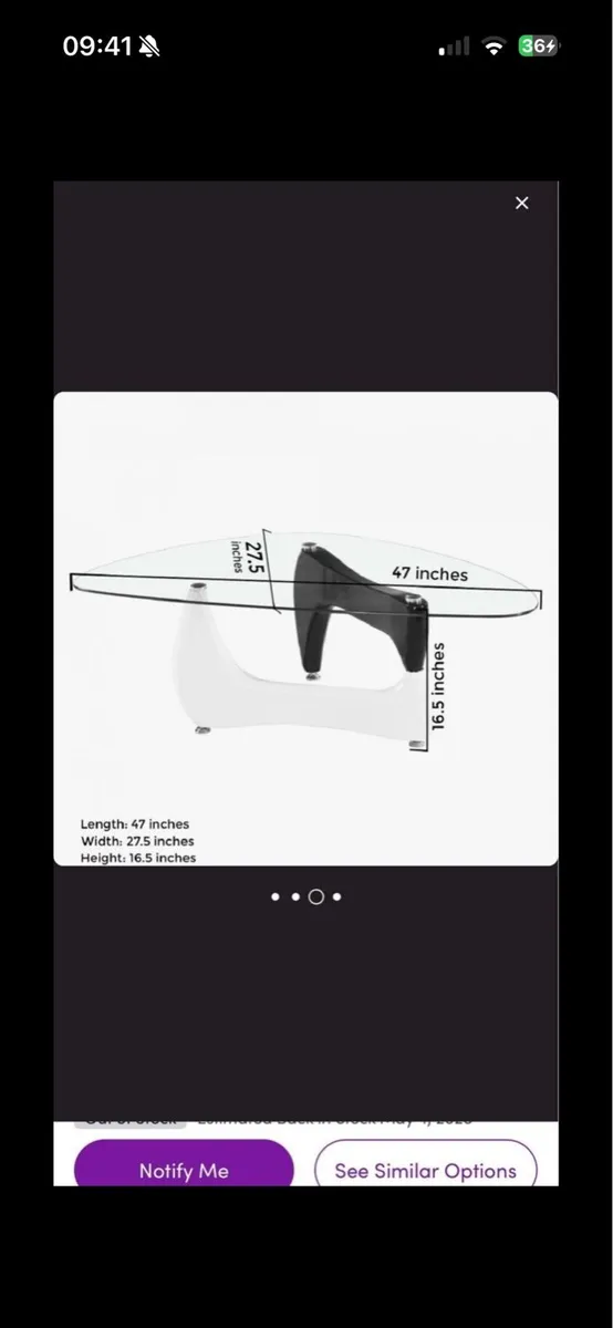 Herman Miller Noguchi Coffee Table Replica-2,695$ - Image 4