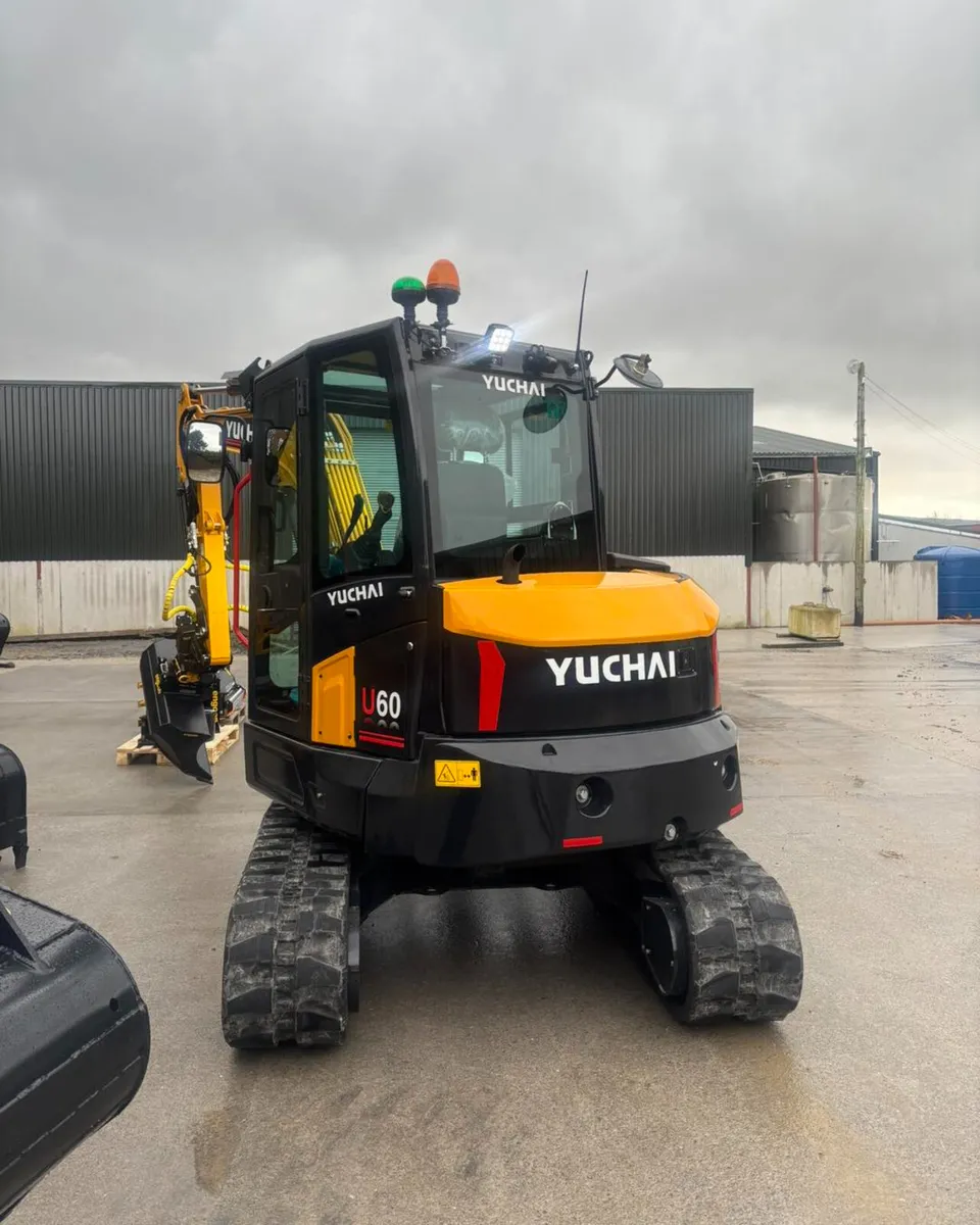 NEW  Yuchai U60 Excavator &  Full Engcon Package - Image 4