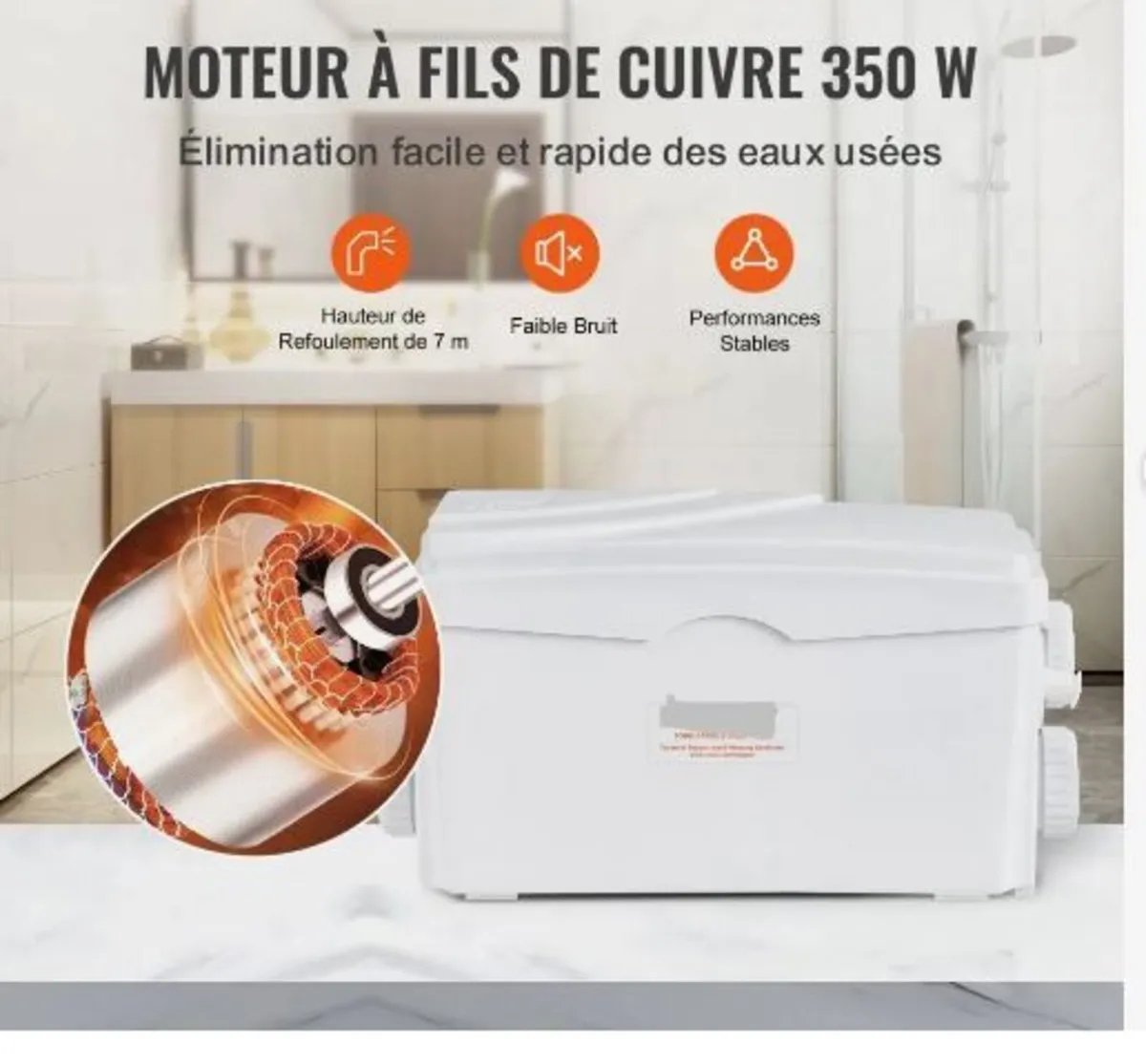 Macerator Pump, 350W - Image 3