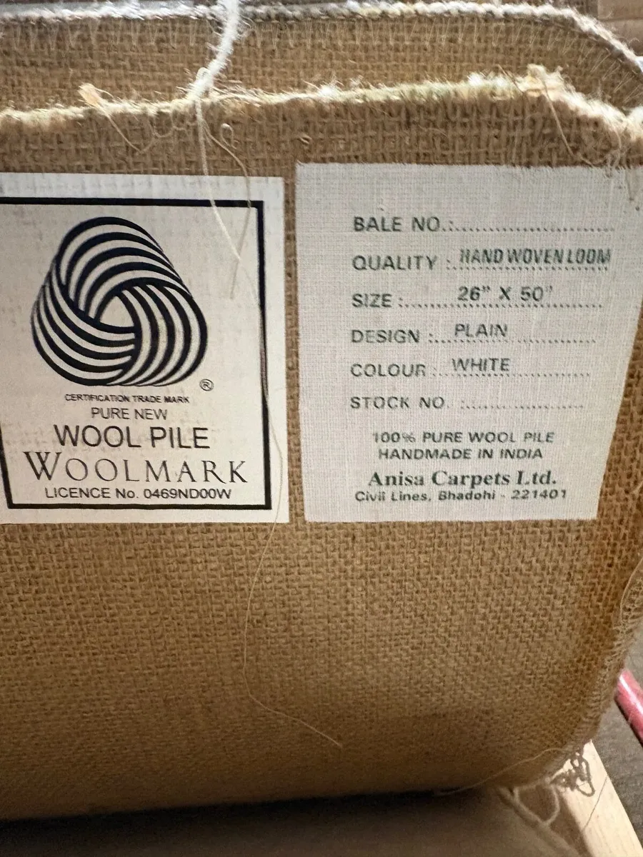Pallet of wool pieces, good for insulation - Image 2