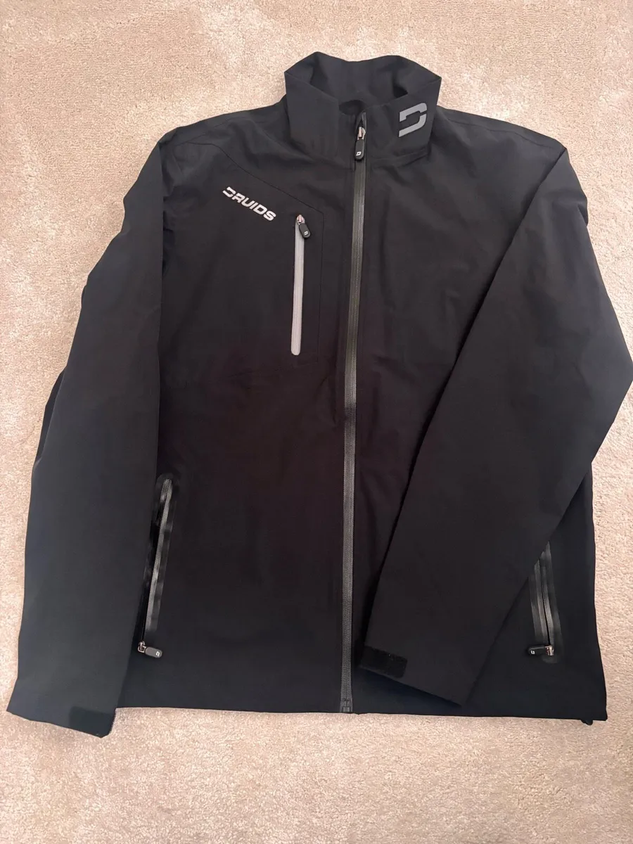 Druids Golf Everdri Rain Jacket Size M - Image 1