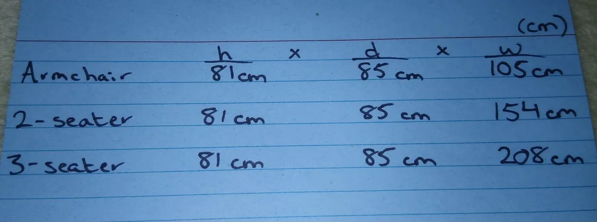 FREE Brown Suede 3-Piece Suite - Image 4